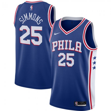 Maillot Basket Philadelphia 76ers Ben Simmons 25 2020-21 Nike Icon Edition Swingman - Homme